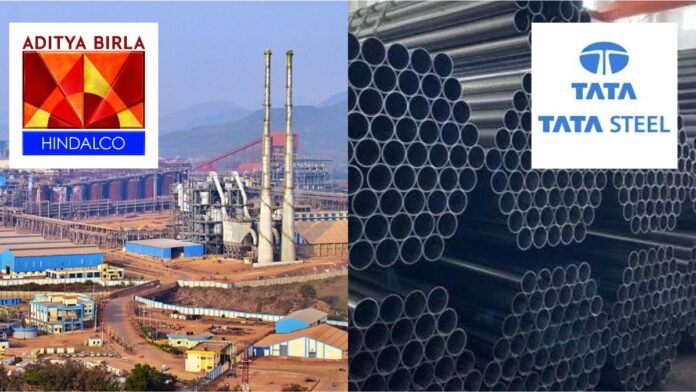 Hindalco Share Price and Tata Steel Shares rise on March 19 after Macquarie upgrade target price to 'Buy'