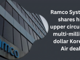 Ramco Systems shares hit upper circuit on multi-million-dollar Korean Air deal